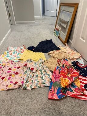 2T. dresses. 10.  different labels. gap etc look at pictures.  2T dresses